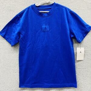 Jordan Shirt Boys Medium Game Royal Blue Jumpman Tee Youth 10-12 Years NWT kids